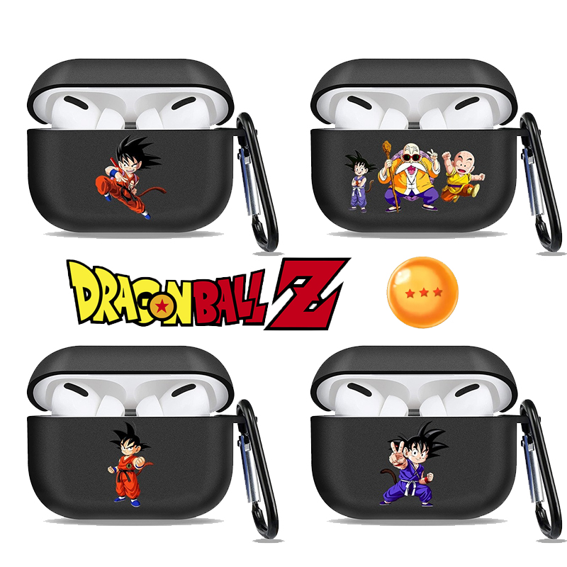 Dragon Ball Son Goku Silicone Case for AirPods 3 2 1 Pro Cute Cartoon tpu Wireless Bluetooth Earphone Protective Cover for Apple